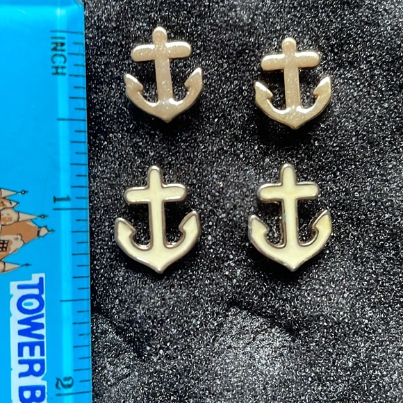 Anchor Earrings - Picture 2 of 2